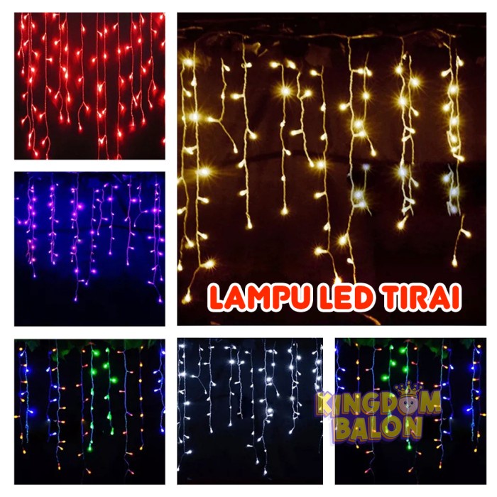 Lampu Tumblr Tirai / lampu led tirai / lampu tirai