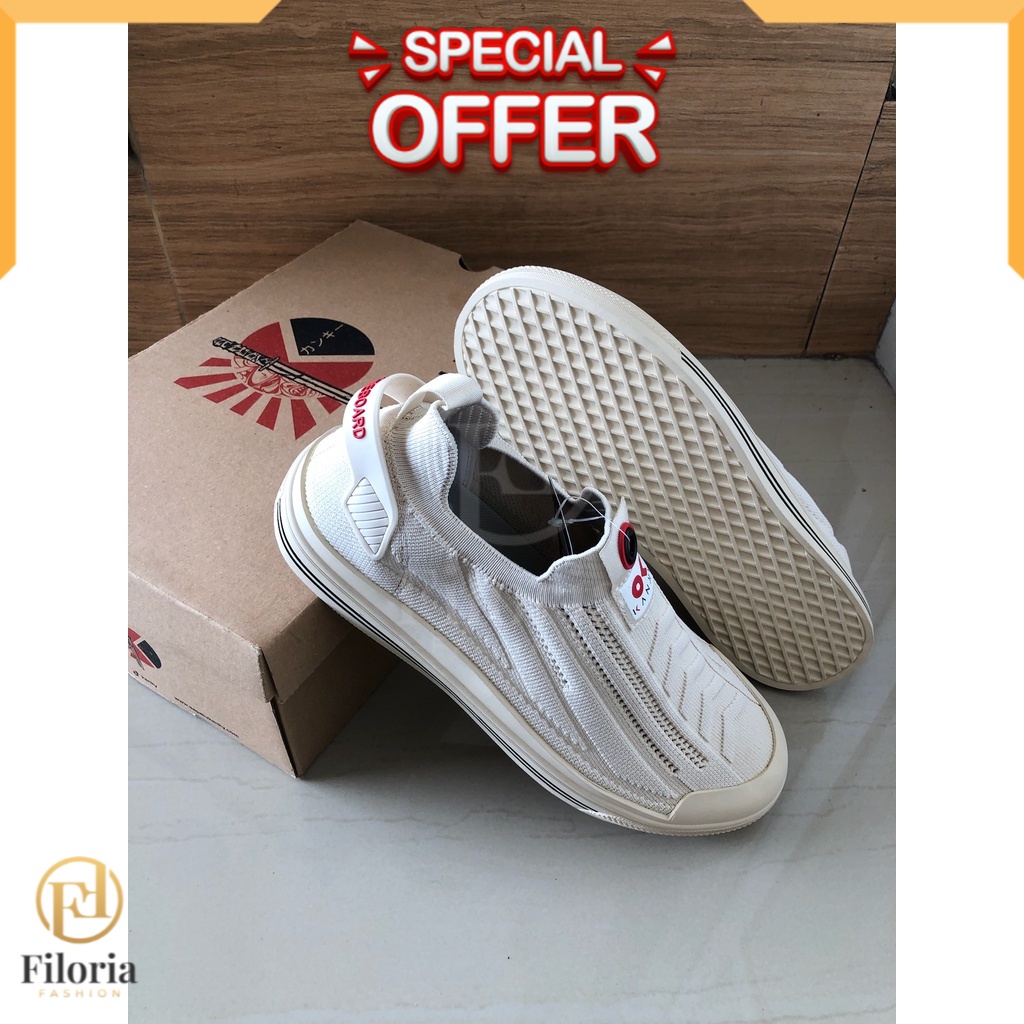 Kanky YUGA FUJIN - Sepatu Sneakers Casual Sport Sekolah Pria/Wanita Dewasa Kanky Original