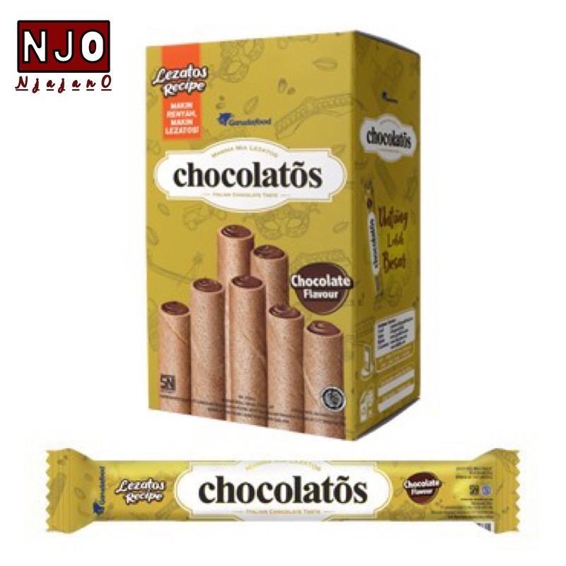 

Njajano Gery Chocolatos Wafer Roll isi 24pcs