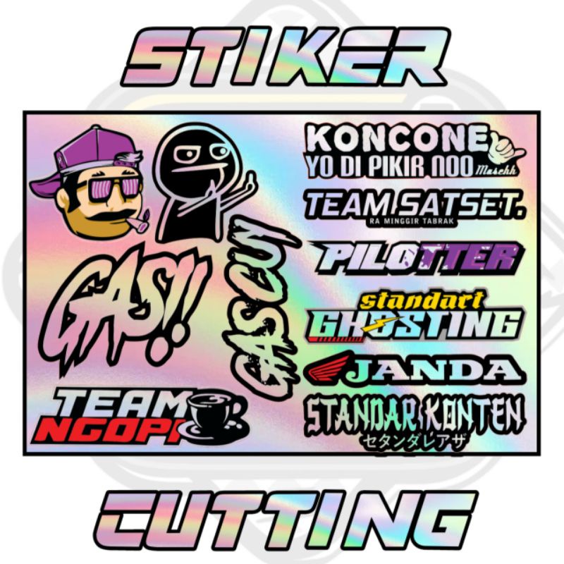 

STIKER HOLOGRAM CUTTING KONCONE DI PIKERNO