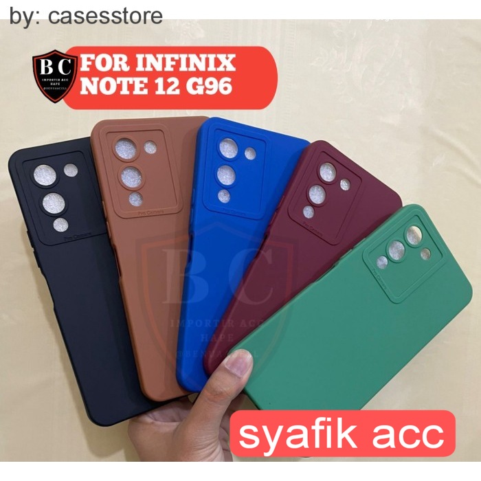CASE INFINIX NOTE 12 G96 - SOFTCASE PRO CAMERA INFINIX NOTE 12 G96