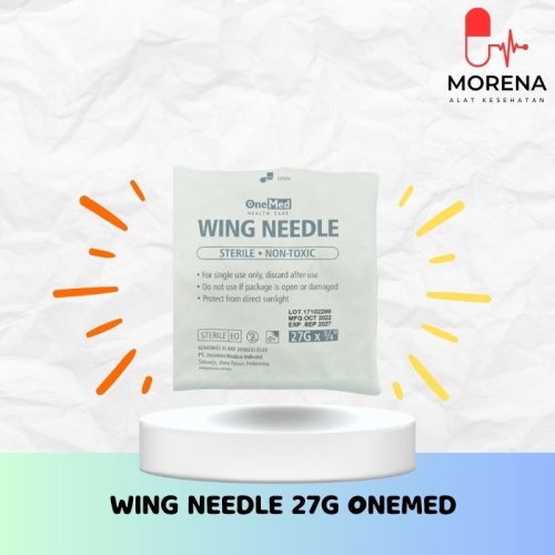 ONE MED- Wing Needle 27G/ Needle kupu kupu 27G
