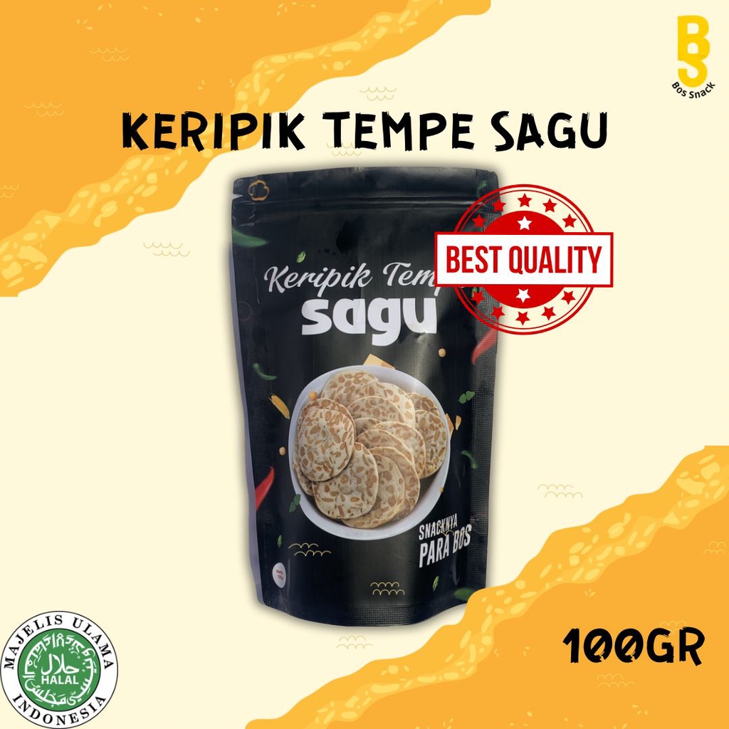 

Keripik Tempe Sagu Bossnack