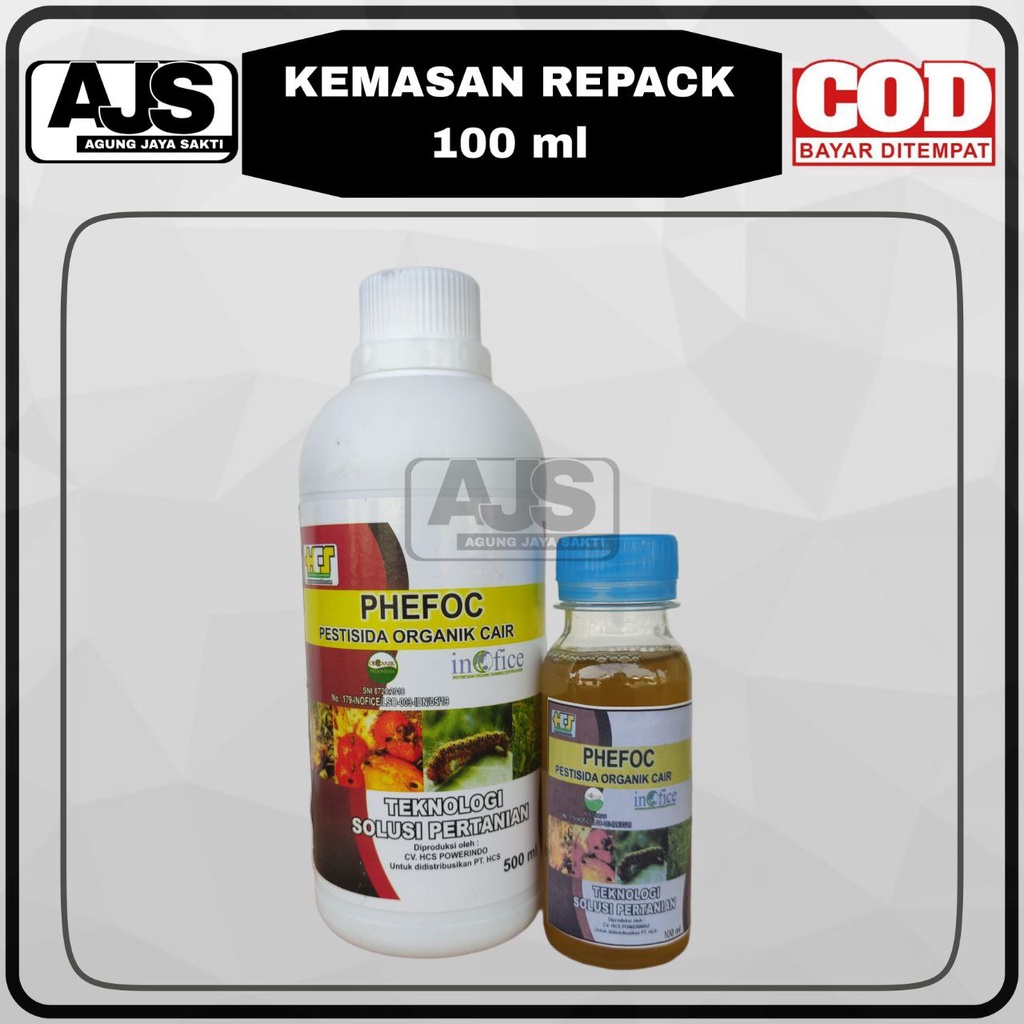 PHEFOC HCS pestisida herbisida fungisida organik cair