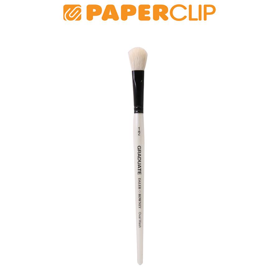 

KUAS LUKIS / BRUSH GRADUATE WHITE GOAT OVAL WASH 1/2 212152050