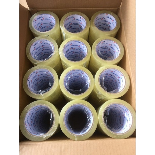 LAKBAN ( 6 PCS ) 90 YARD X 48MM LENGKET STAR TAPE KUALITAS TERBAIK MURAH #lakban #isolasi #selotip #tapeperekat #pengikatpelengket #lakbanmurah #lakbanopp #lakbankualitasterbaik #perlengkapankantor