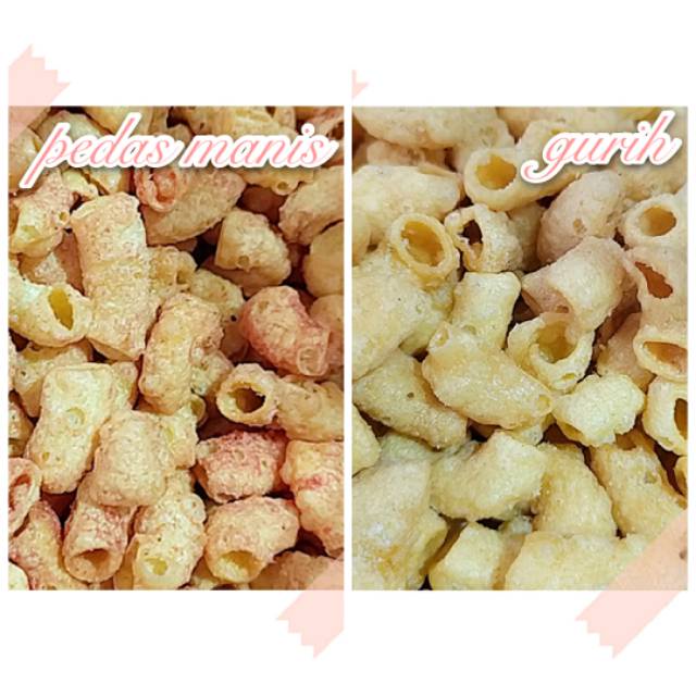 

MAKARONI BANTET BIASA SNACK KERING CAMILAN CEMILAN MAKANAN KERING MURAH KILOAN DIJAMIN FRESH HALAL BARANG BARU RASA ENAK GURIH MANIS ASIN RENYAH MOROTUKU SNACK