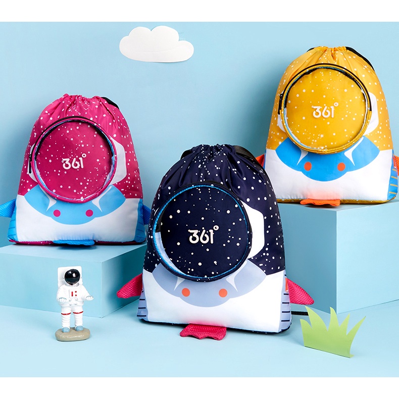 361 Degree Kids Swimming Dry Bag Drawstring Lovely Cartoon Bag