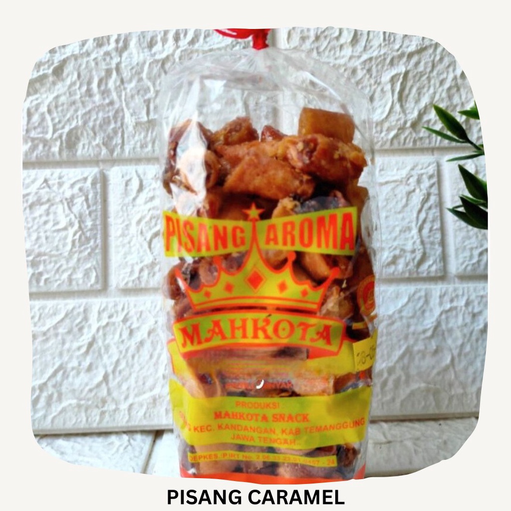 

Pisang Aroma Balut Caramel Mahkota 250 gr