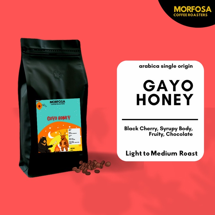 

Biji Kopi Bubuk Arabika Gayo Honey Arabica Coffee Bean - 1000g, Bubuk Medium