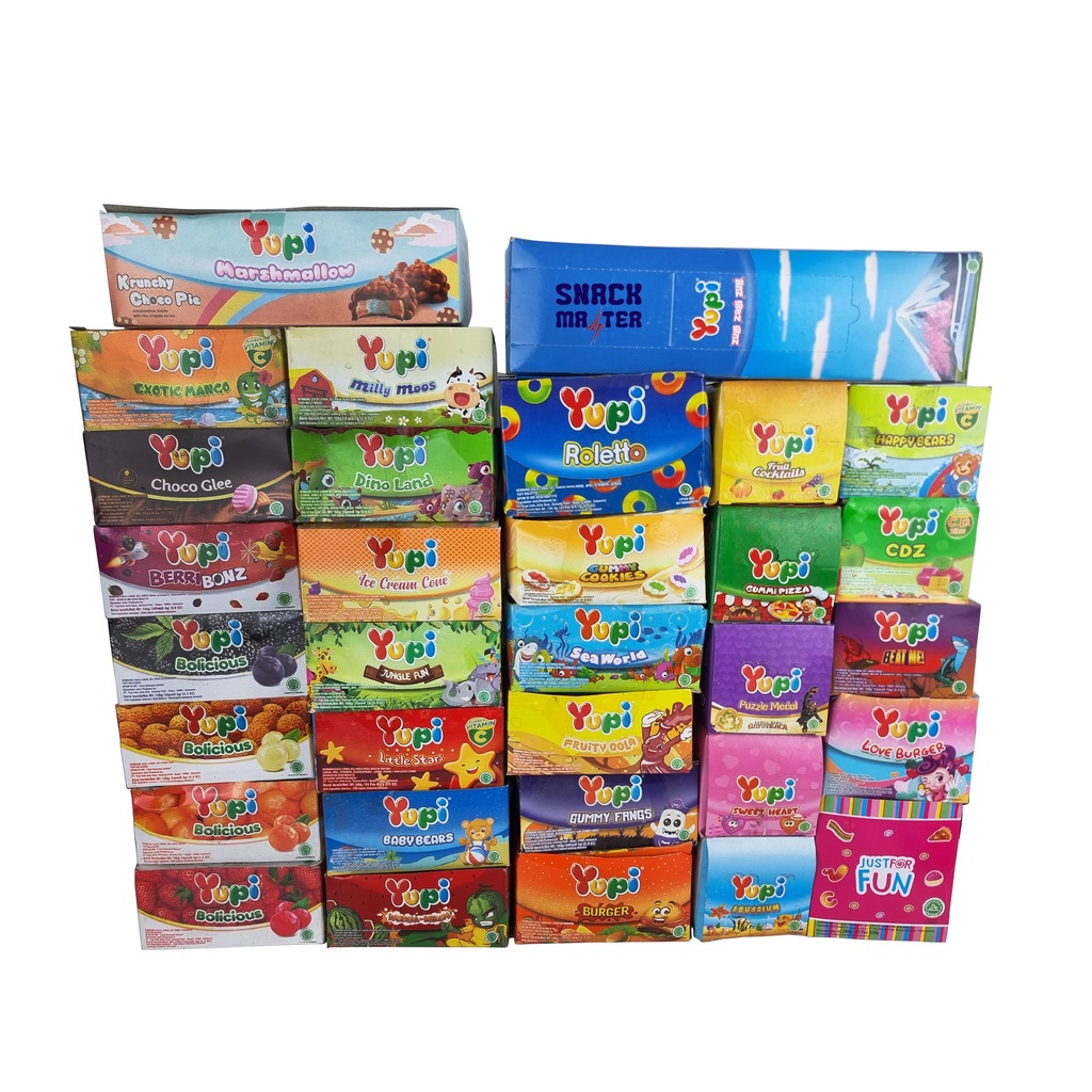 

Yupi BOX Jelly Gummy.