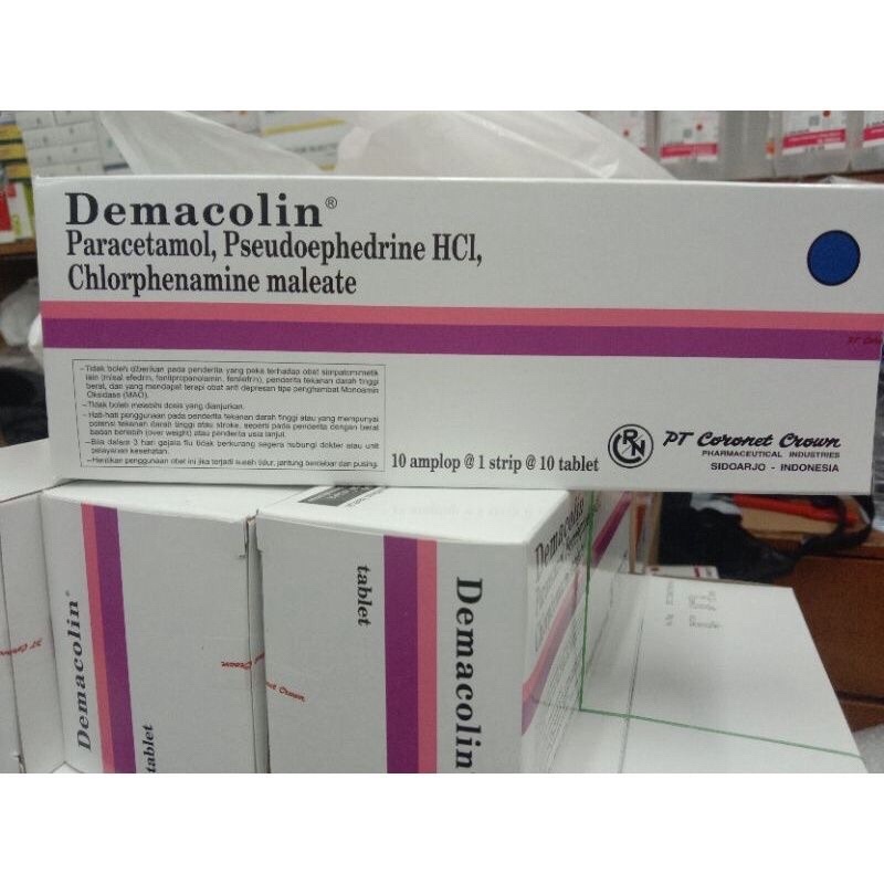 DEMACOLIN BOX @10 STRIP