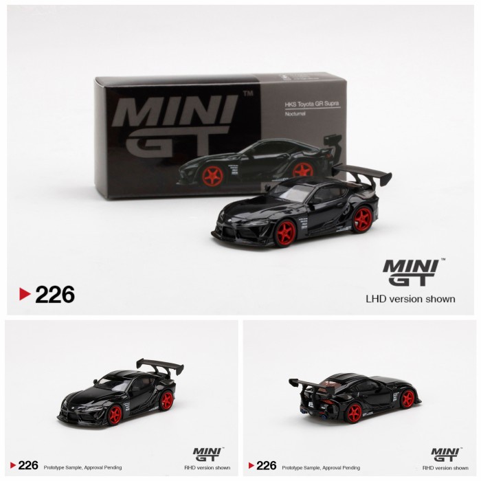 Mini GT MiniGT HKS Toyota GR Supra Nocturnal 1/64