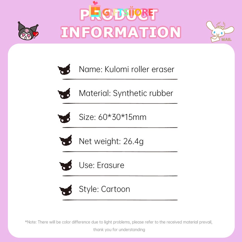 

COD✨Penghapus ,rol gambar keluarga Sanrio, siswa sekolah ,dasar penghapus kreatif yang ,lucuGS