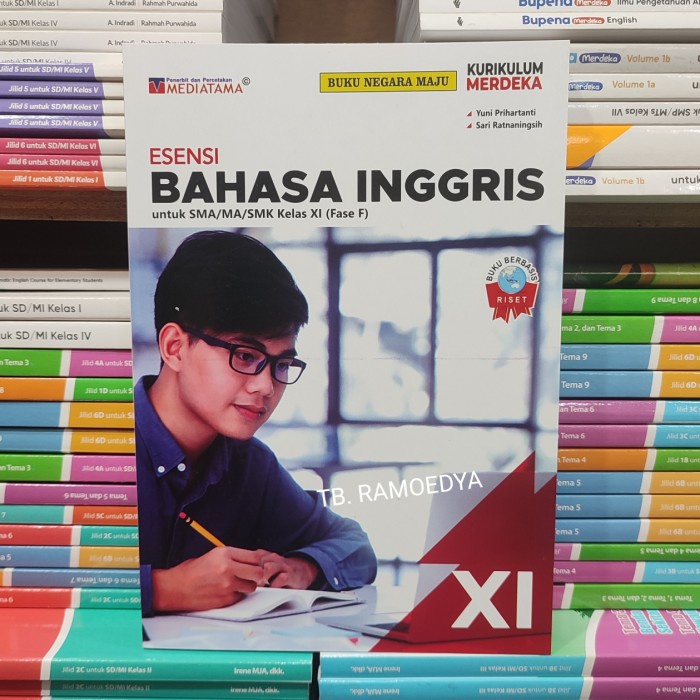 

Terlaris ✨ - Buku Bahasa Inggris SMA/MA/SMK Kelas XI Kurikulum Merdeka Mediatama
