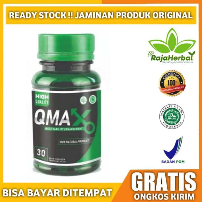 OBAT QMAX ASLI ORIGINAL SUPLEMEN KUAT TAHAN LAMA HERBAL ® PENIMAX asli original - PEMBESAR PENIS