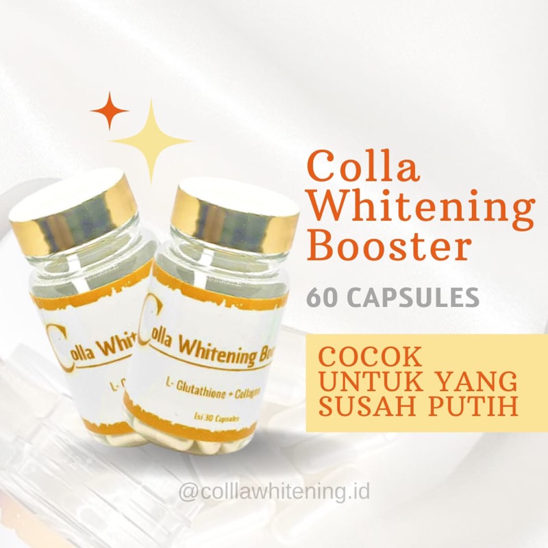 (COD) Colla Whitening Booster ( 60 kapsul )