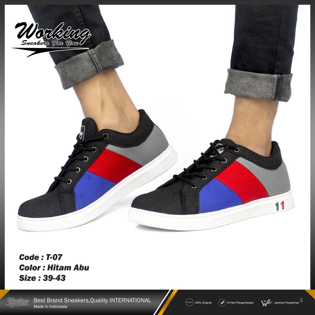 Sepatu Pria Import Terbaru Kets Pria T-07