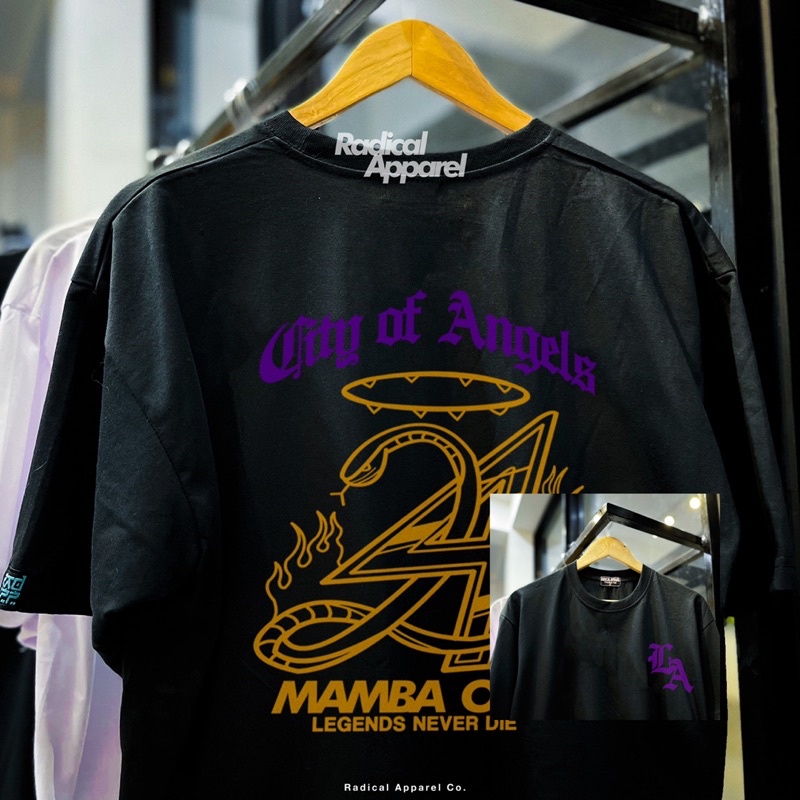 Kemeja Kota Malaikat KOBE MAMBA OUT KOBE BRYANT HYPEBEAST Kemeja Ukuran Besar STREETWEAR RADAPP