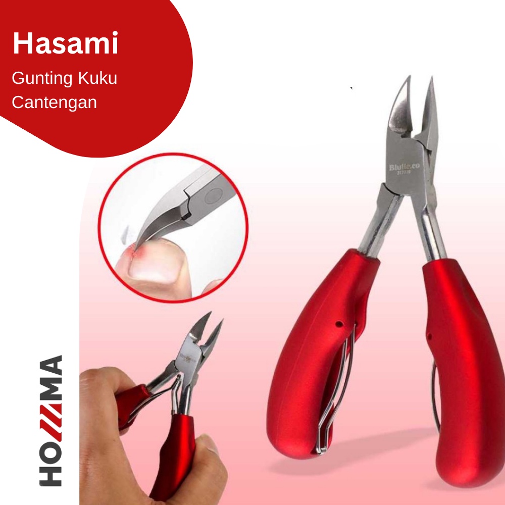 Gunting Kuku Cantengan Pemotong Kuku Kaki Anti Iritasi