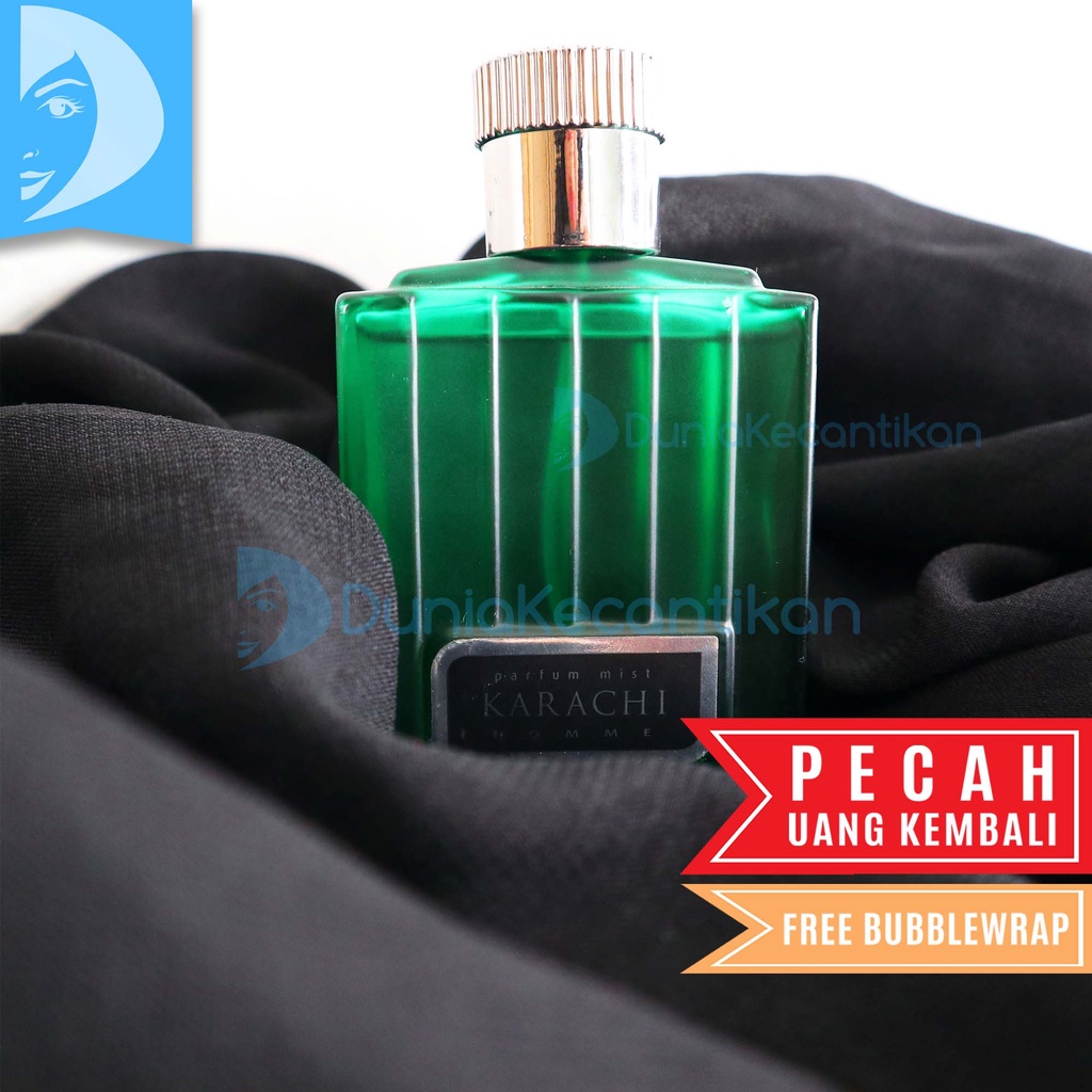 New Product DKMALL - Parfum Pria Karachi Homme Green 100ml Parfum Pria Original / Parfum Original / 