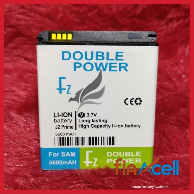 Batterai Dobel power fz Samsung J2 Prime J5 J3 G530 Grand Prime J2 Pro J250F J5 2015 J3 2015 J3 2016
