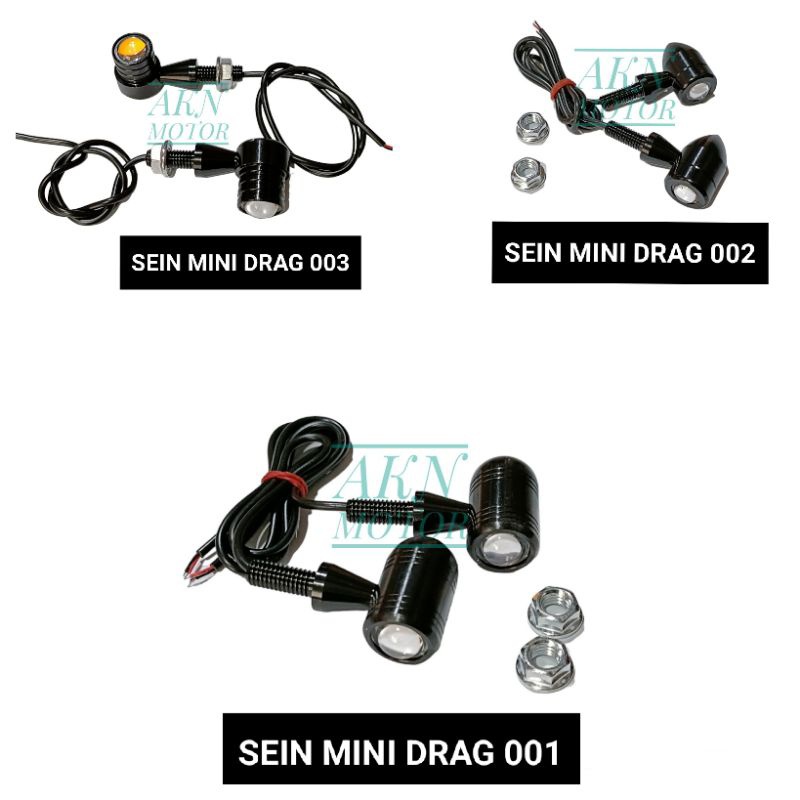 Sein mini LED riting drag full cnc universal laser yellow lampu sein mini Motor Universal Megapro Ja