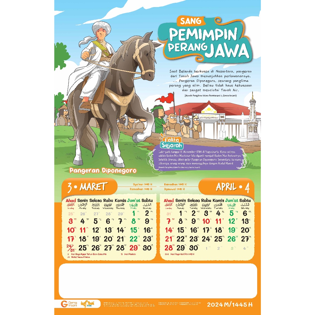 

Kalender Anak Muslim 2024 Original
