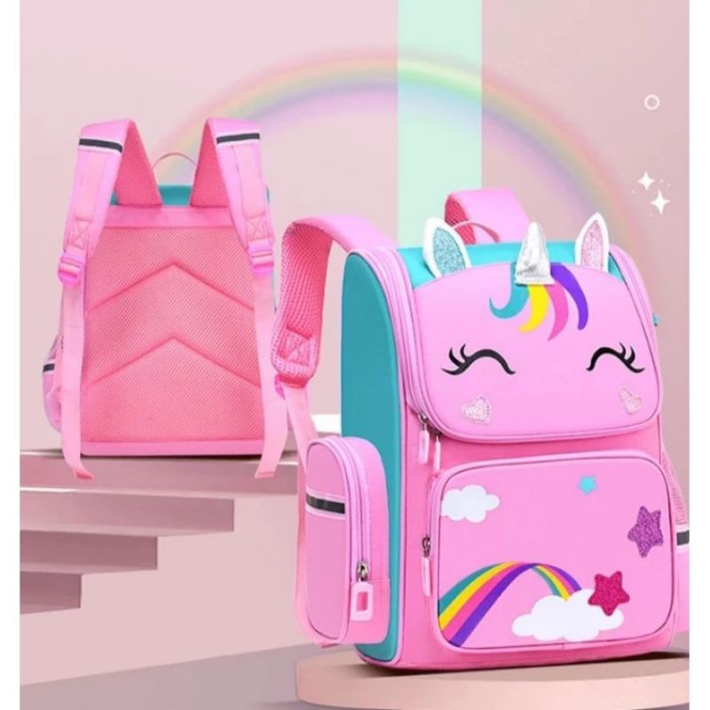 Tas Ransel sekolah karakter pelangi