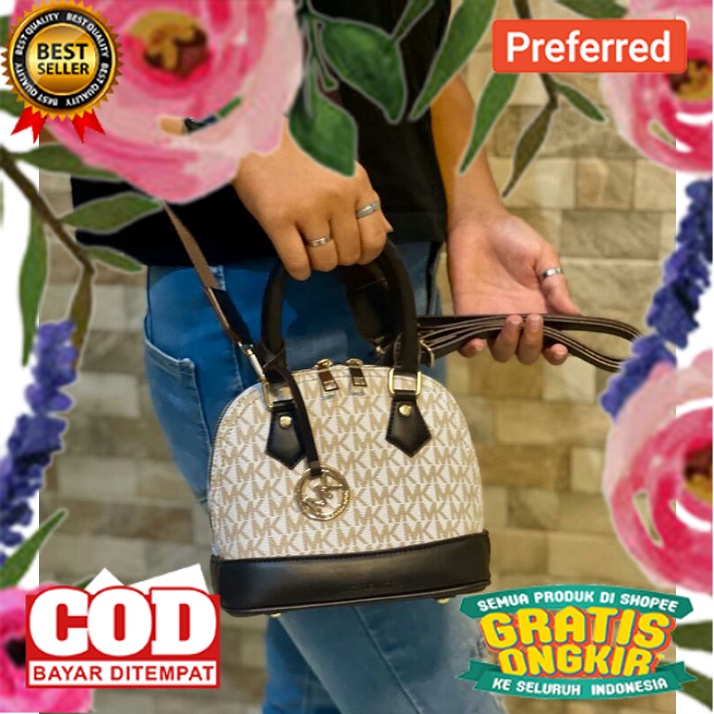 eli dan 3mk4  alma super 2 strap MINI 18cm// TAS IMPORT KEREN MODEL BARU / TAS SLEMPANG PRIA WANITA 