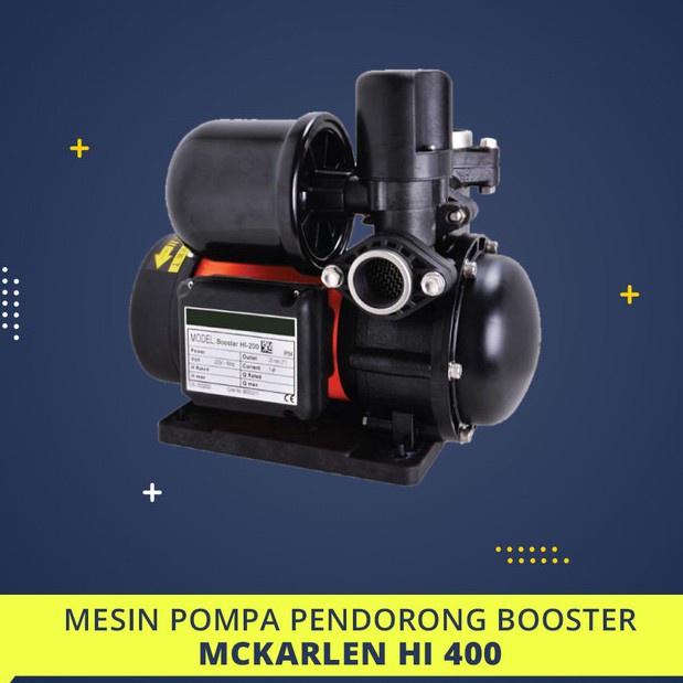 Mesin Pompa Air Pendorong Booster Pump Mckarlen HI400 Mckarlen HI 400