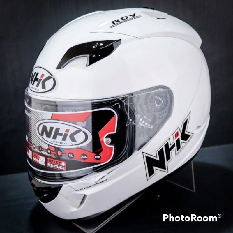 HELM NHK FULL FACE  GP 1000 SOLID DOBEL VISOR
