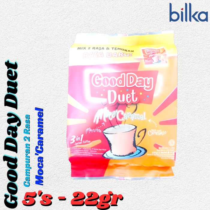 

Good Day Duet Moca'Caramel 5's-22gr