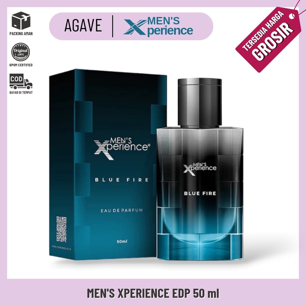 MENS XPERIENCE BLUE FIRE PARFUM EDP 50ml