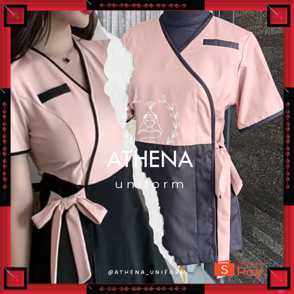 12.12 SERAGAM SALE / Atasan Baju Seragam Suster/Seragam nanny/ SERAGAM ART/ SERAGAM KLINIK/ SERAGAM 