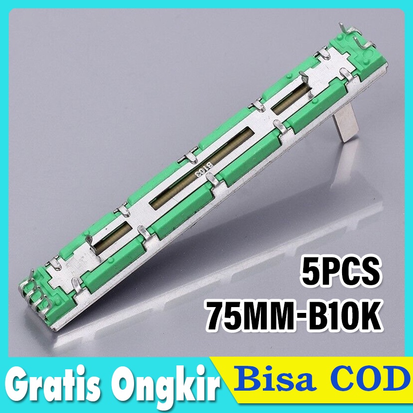 Potensio Geser 7.5 cm fader mixer 10k B103 original Mixer Yamaha Behringer soundcraft Mackie Asley G