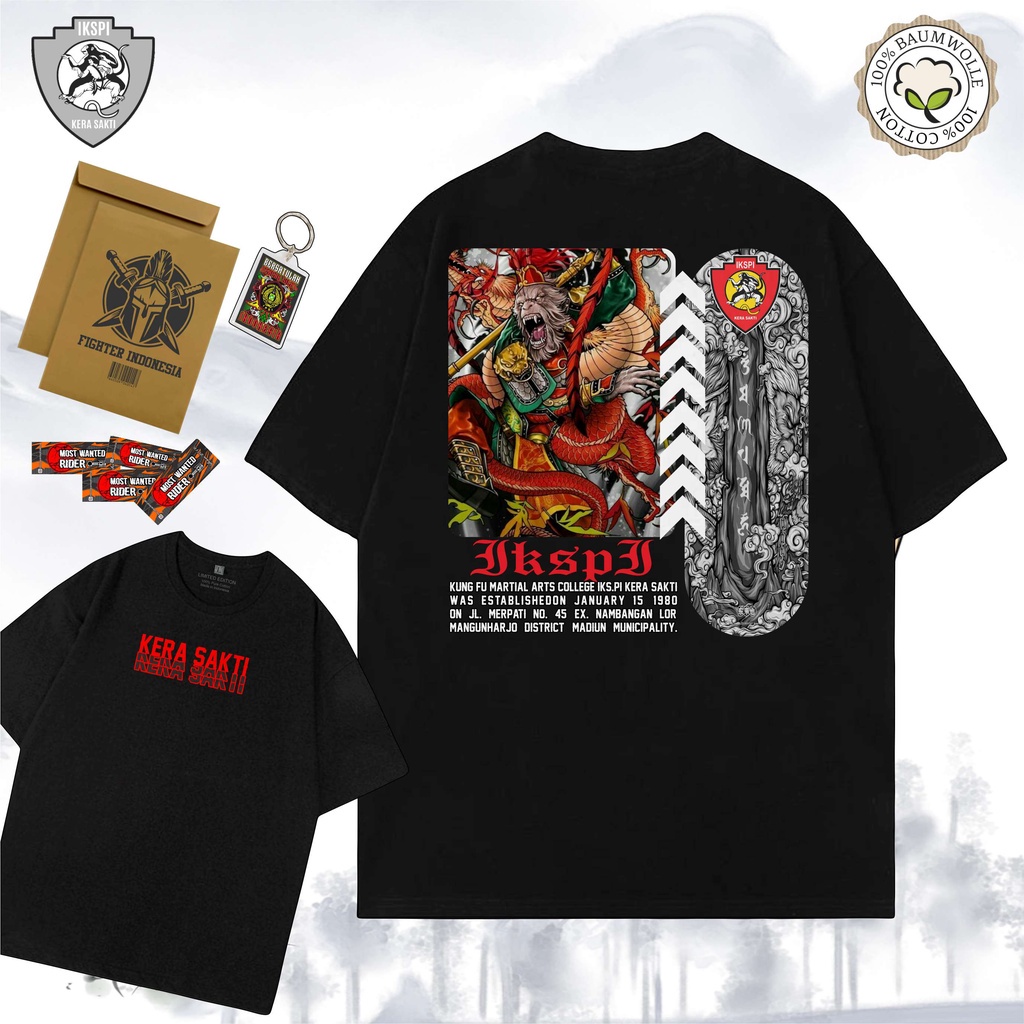 KAOS IKSPI KERA SAKTI INDONESIA KS-TWO KAOS GASAKS KOPASKER PREMIUM