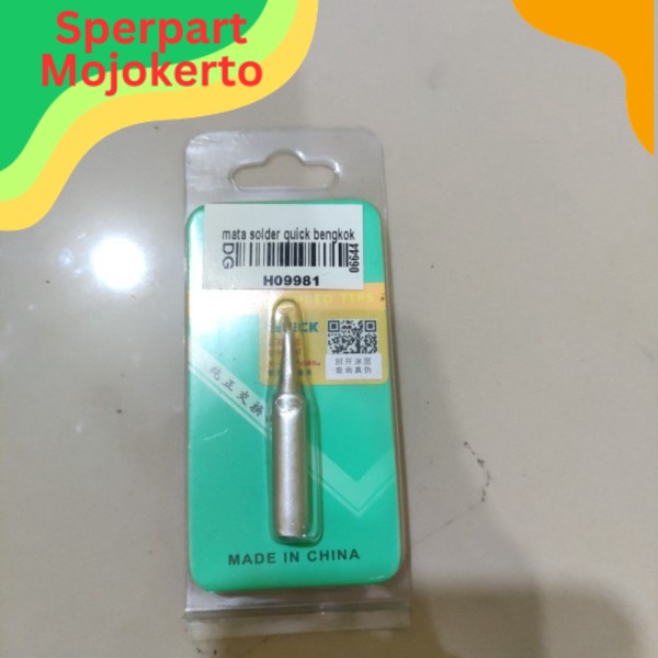 

Mata solder quick bengkok