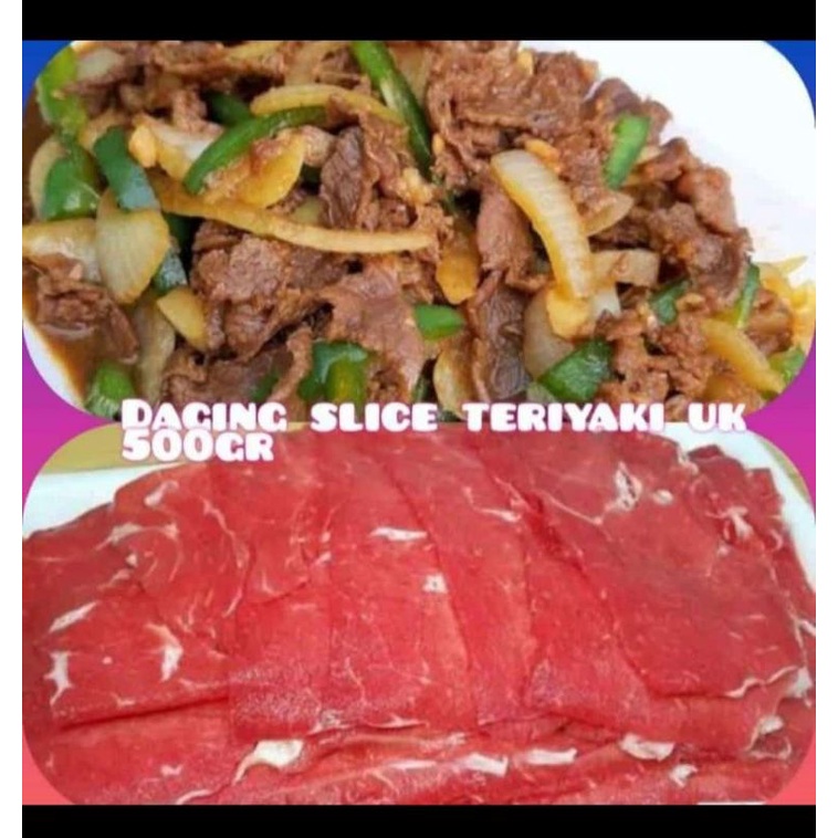 

COD Beef Slice Teriyaki non lemak 500g