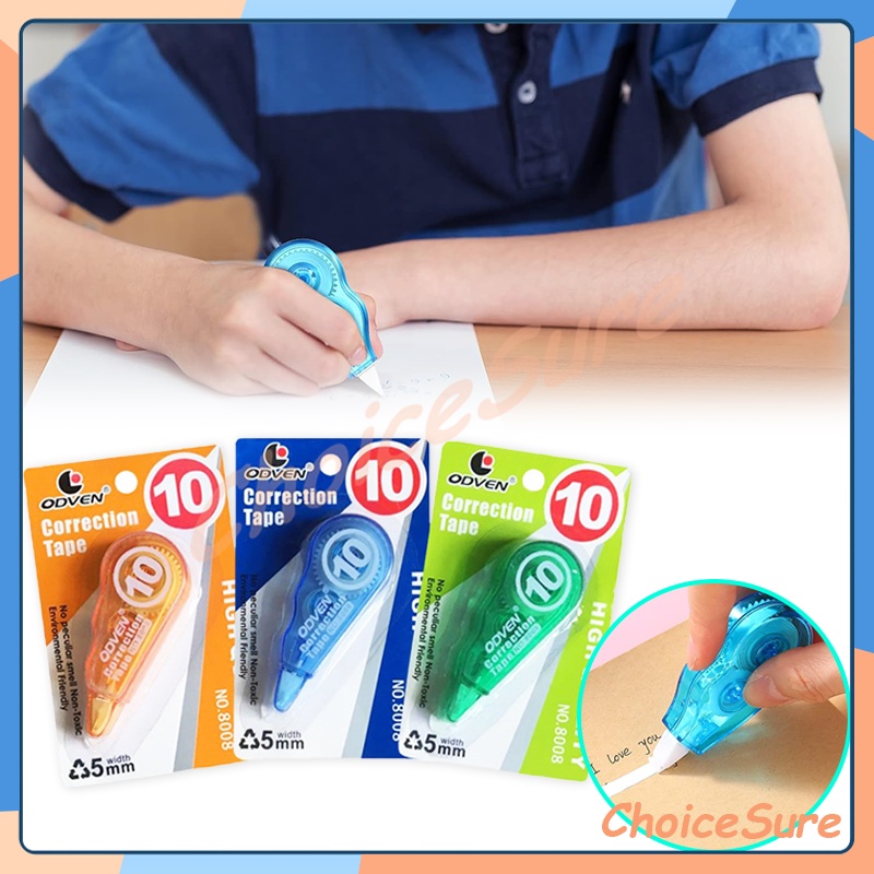 

Tipe X Pita Roll Correction Tape Penghapus Pulpen / Tipex Murah 10 Meter / Tipe X Pita Penghapus Pulpen Roll