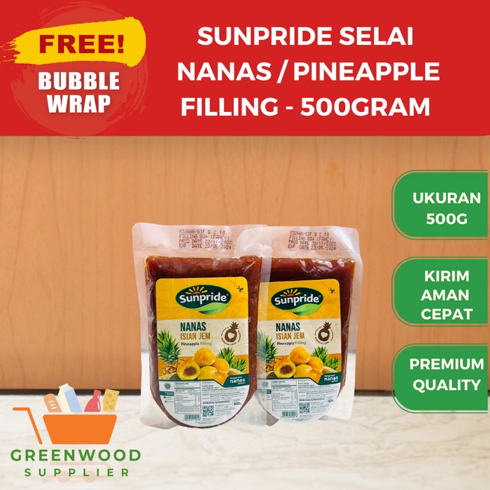 

Sunpride Selai Nanas / Pineapple Filling - 500Gram