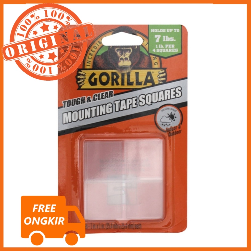 

Gorilla Set 24 Pcs Lem Permanen Square