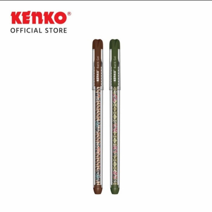 

Gel Pen KENKO Batik BG-16 Tinta Hitam