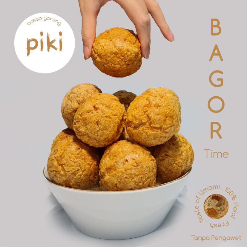 

BAKSO GORENG AYAM UDANG 100% HALAL Bakso Goreng Piki Premium Ingredients FRESH Frozen Vacuum Pack Matang