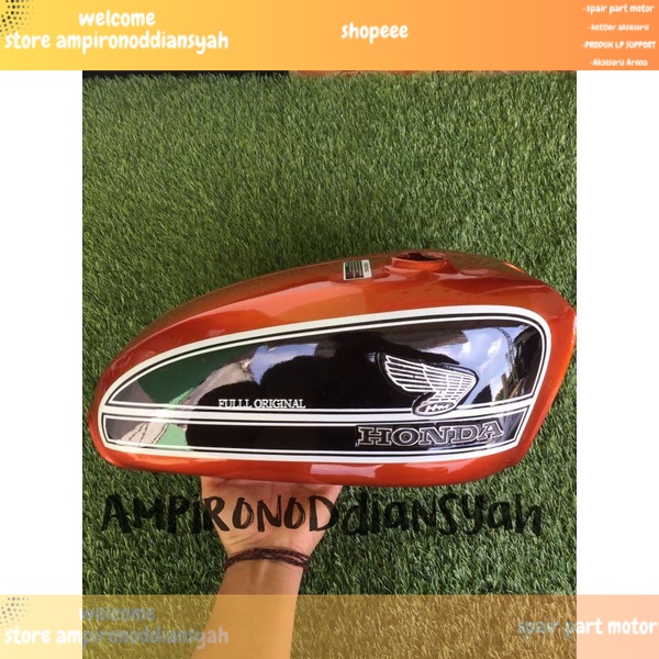 tangki murah tangki honda cb cb 100 tangki prees tangki standart warna gold tangki honda cb tangki w