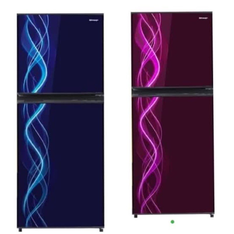Kulkas Sharp 2 pintu SJ 197ND Tanpa Bunga Es Lemari Es Sharp 2 Pintu Low watt