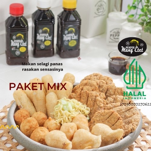 

PEMPEK PALEMBANG PAKET CAMPUR MANG ETET - CUKO SEDANG