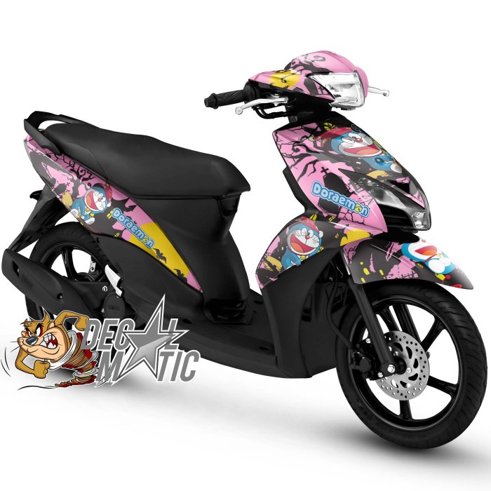 Decal Full Body Mio GT / Stiker Full Variasi yamaha Mio J Doraemon 1