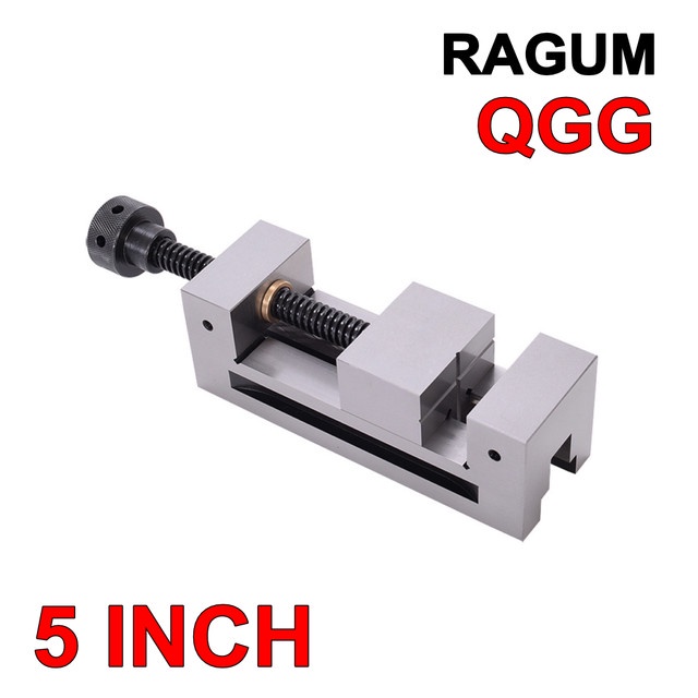 Ragum 5 Inch QGG 125 mm Catok 5 PRECISION Penjepit Manual Presisi Mesin Milling