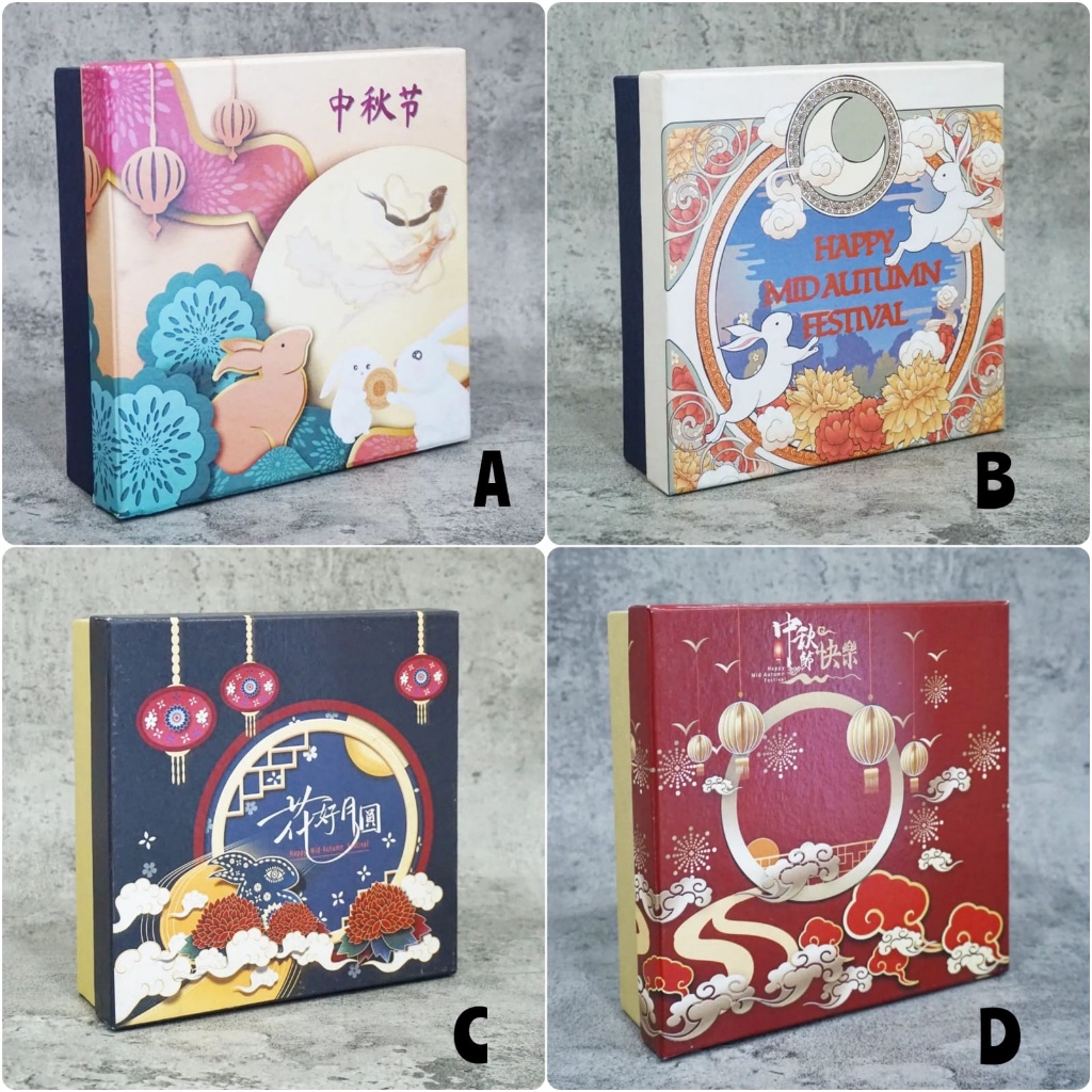Box Mooncake isi 4 (125gr) / HardBox